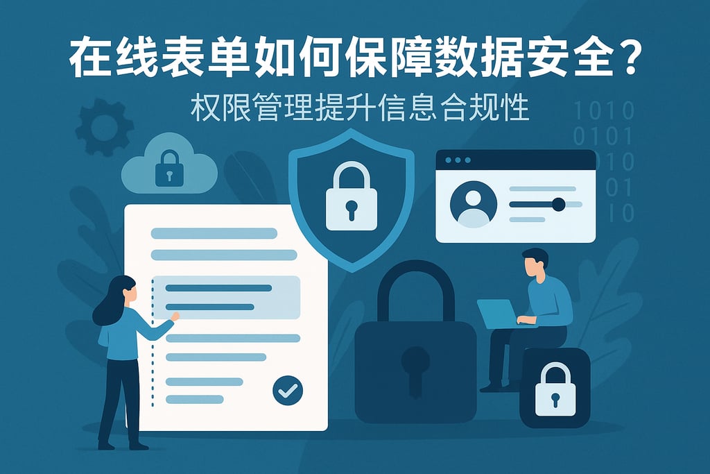 在线表单如何保障数据安全？权限管理提升信息合规性