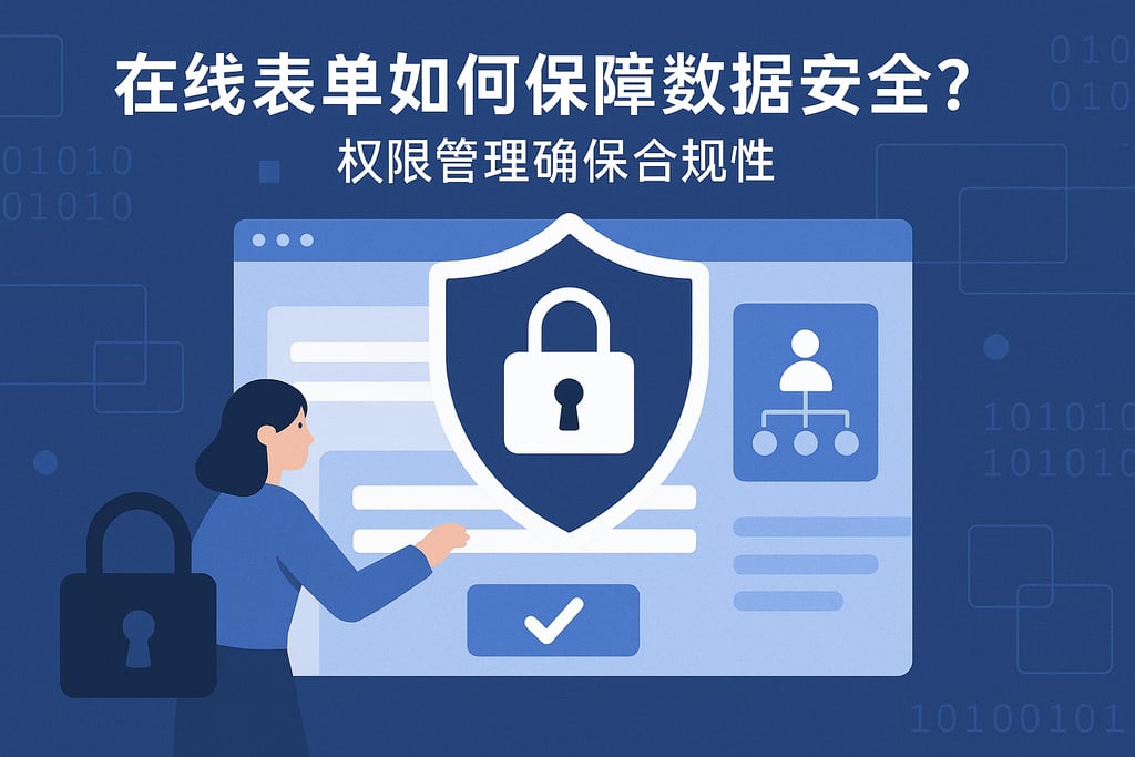 在线表单如何保障数据安全？权限管理确保合规性