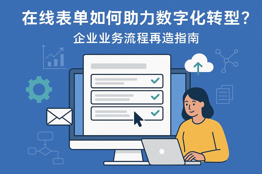 在线表单如何助力数字化转型？企业业务流程再造指南