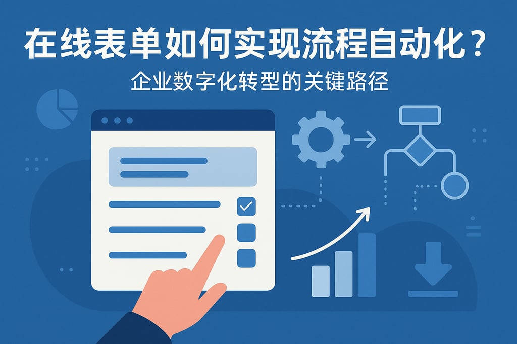 在线表单如何实现流程自动化？企业数字化转型的关键路径