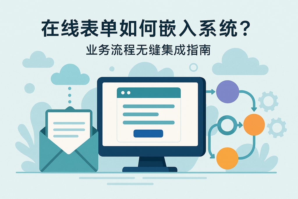 在线表单如何嵌入系统？业务流程无缝集成指南
