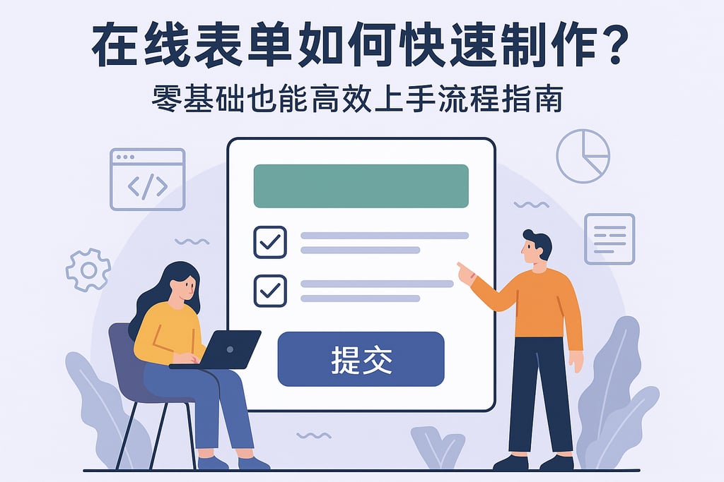 在线表单如何快速制作？零基础也能高效上手流程指南