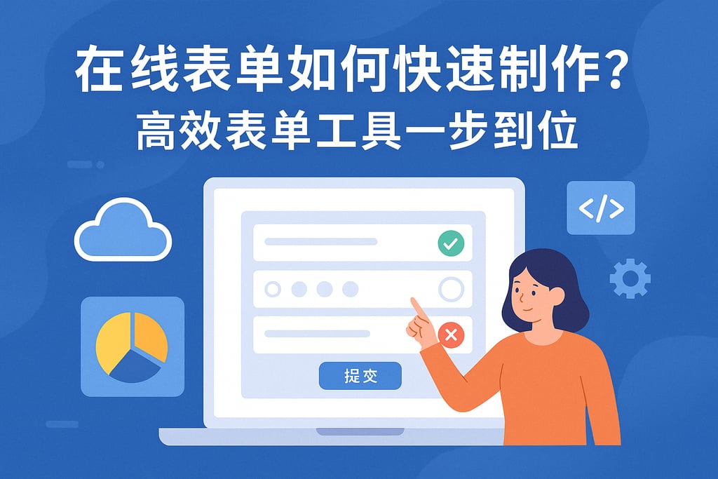 在线表单如何快速制作？高效表单工具一步到位