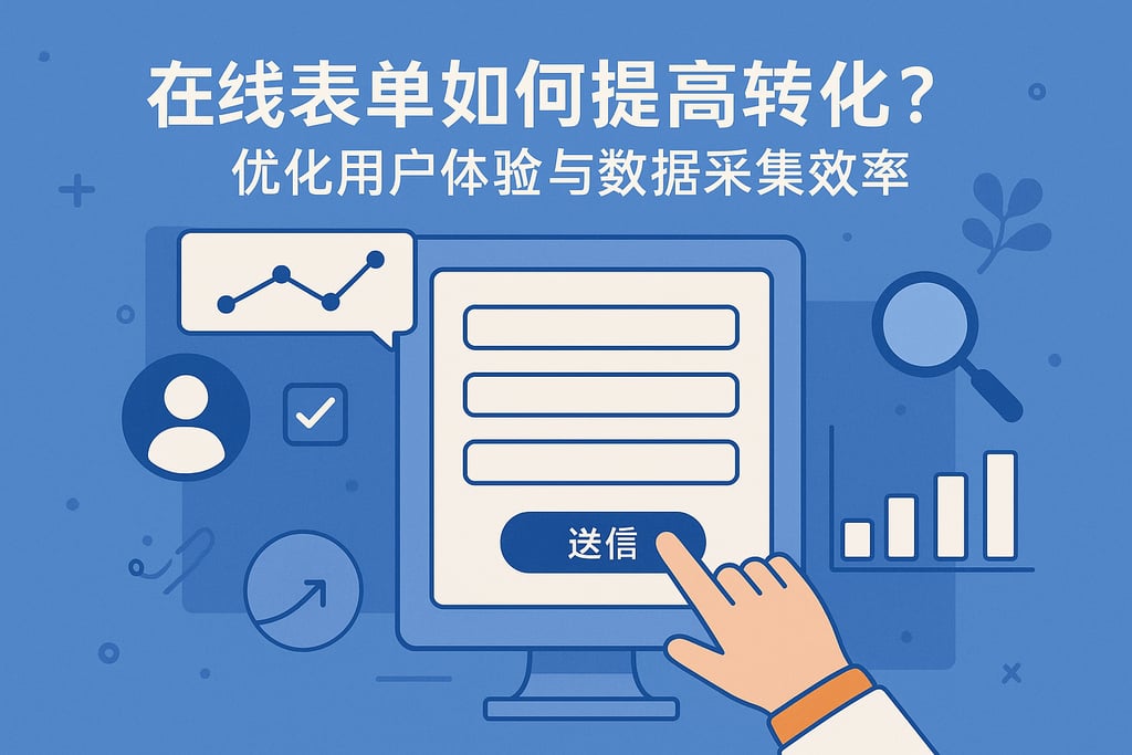 在线表单如何提高转化？优化用户体验与数据采集效率