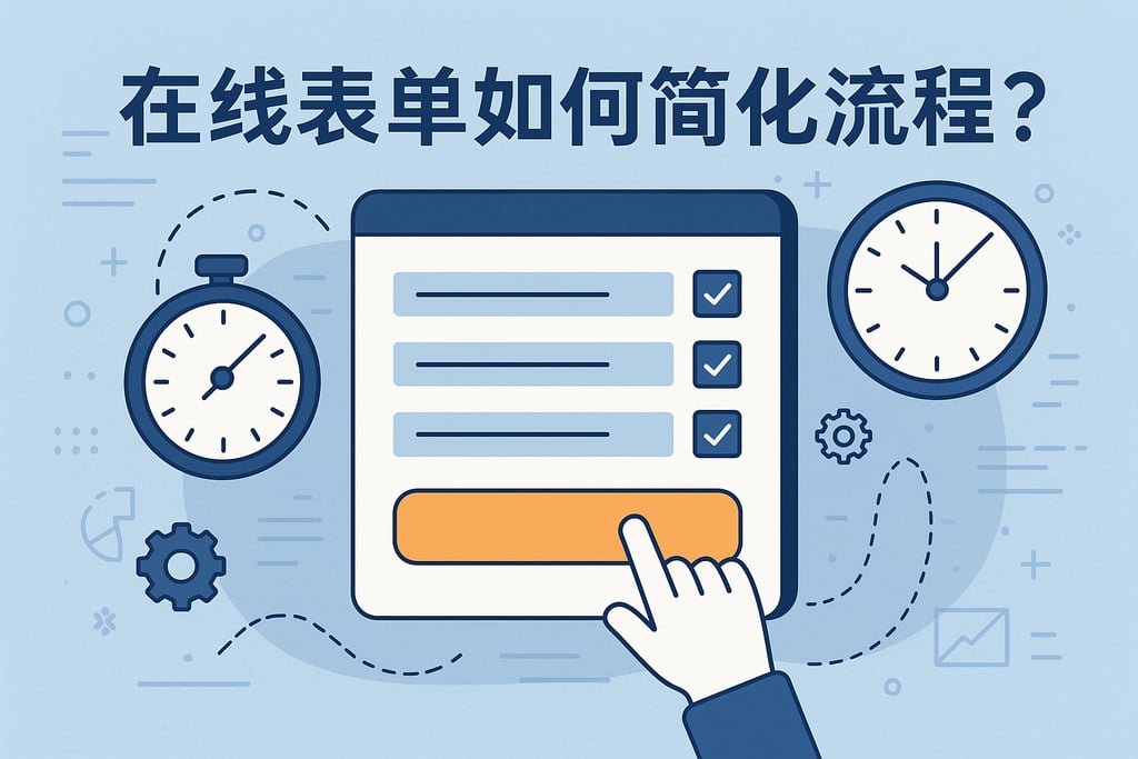 在线表单如何简化流程？一键生成节省时间成本