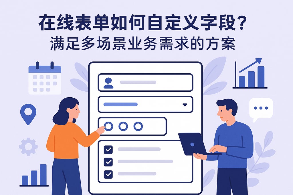 在线表单如何自定义字段？满足多场景业务需求的方案