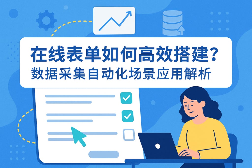 在线表单如何高效搭建？数据采集自动化场景应用解析