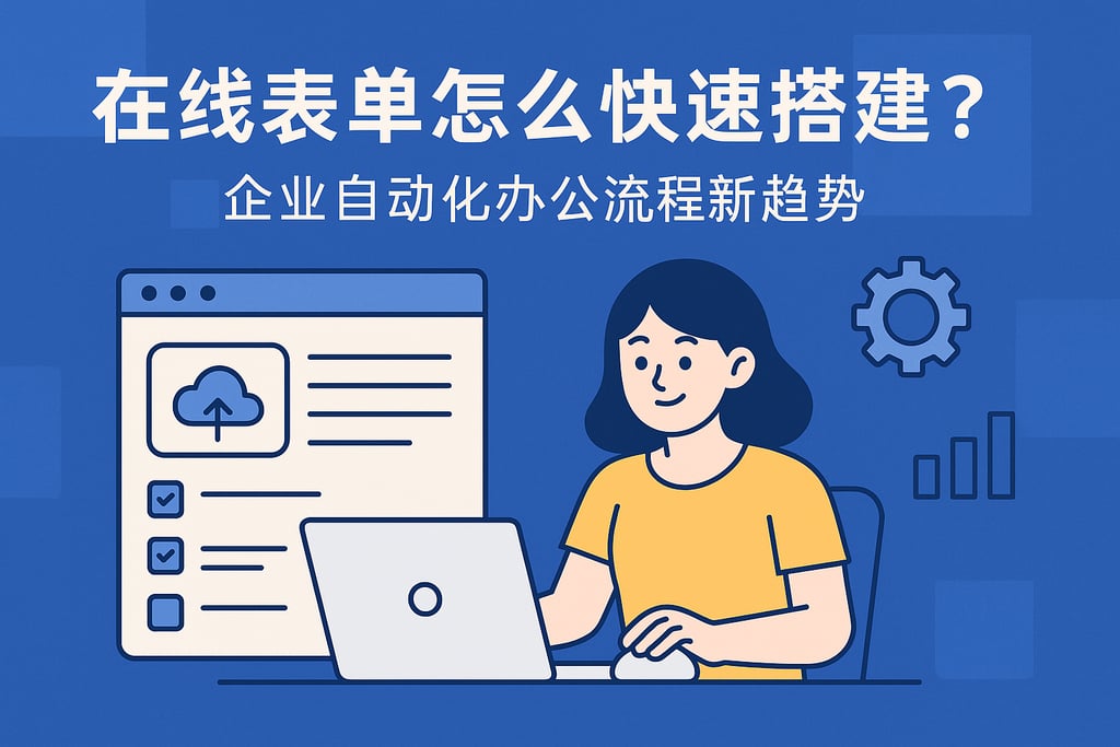 在线表单怎么快速搭建？企业自动化办公流程新趋势