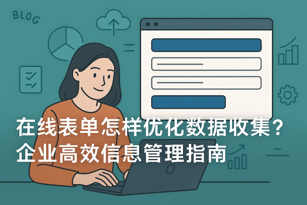 在线表单怎样优化数据收集？企业高效信息管理指南
