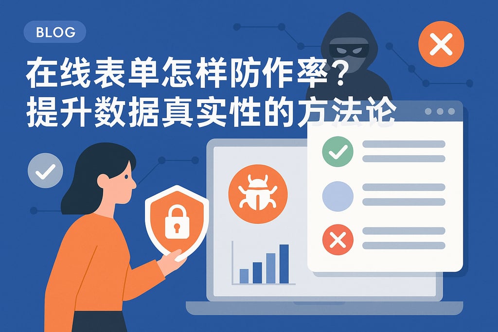 在线表单怎样防作弊？提升数据真实性的方法论