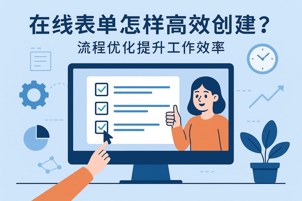 在线表单怎样高效创建？流程优化提升工作效率