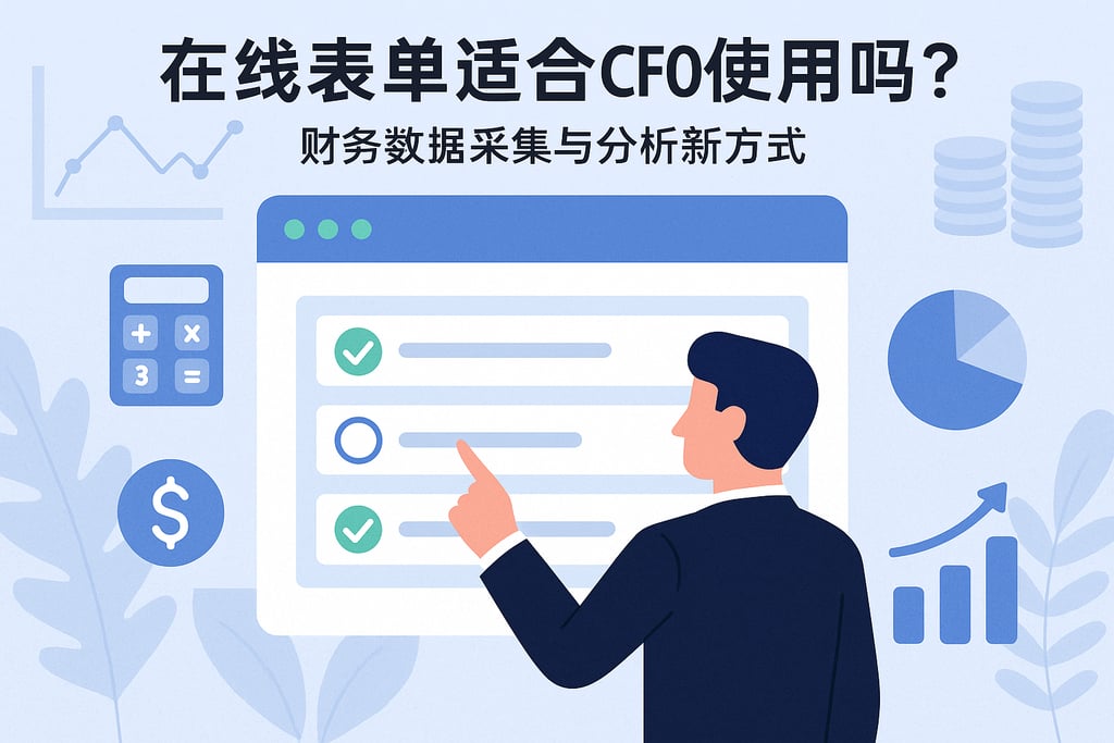 在线表单适合CFO使用吗？财务数据采集与分析新方式