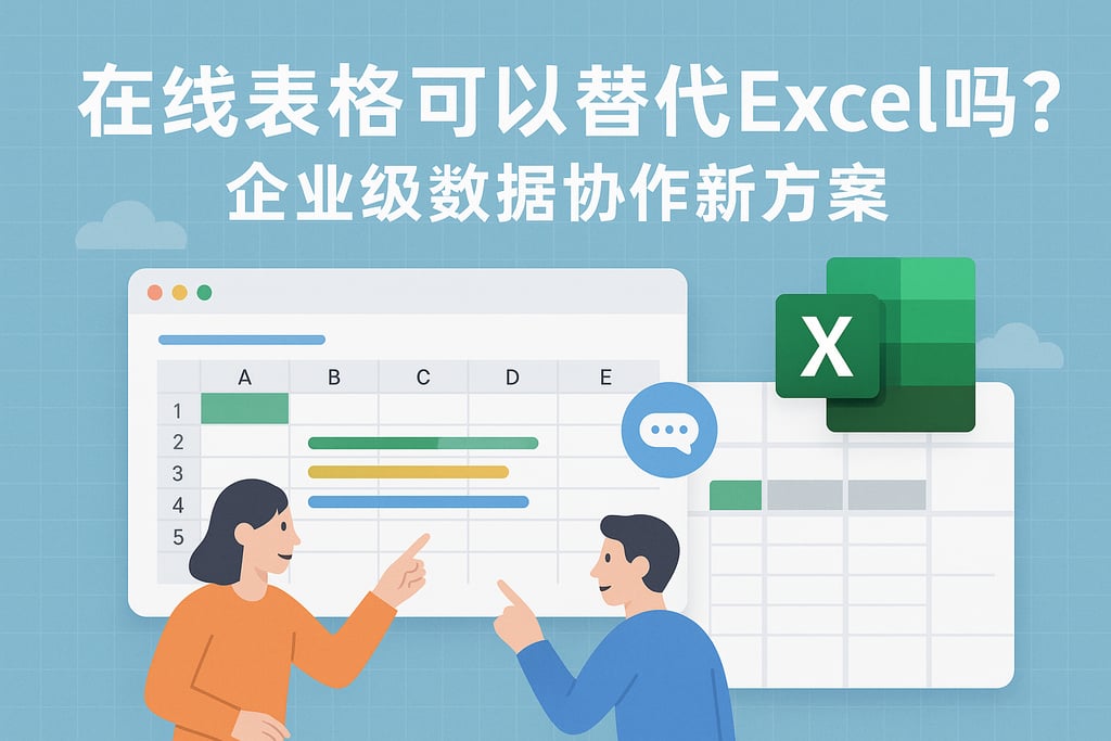 在线表格可以替代Excel吗？企业级数据协作新方案