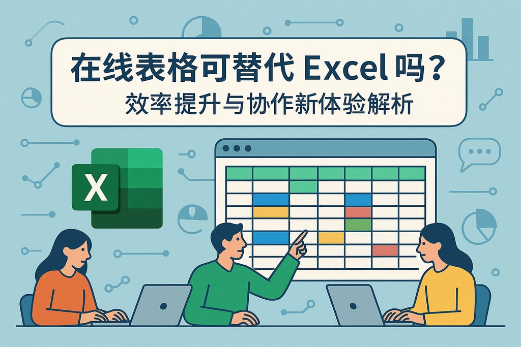 在线表格可替代Excel吗？效率提升与协作新体验解析