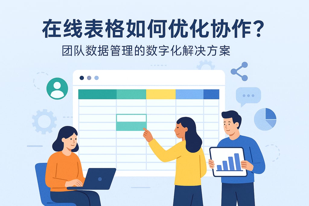 在线表格如何优化协作？团队数据管理的数字化解决方案