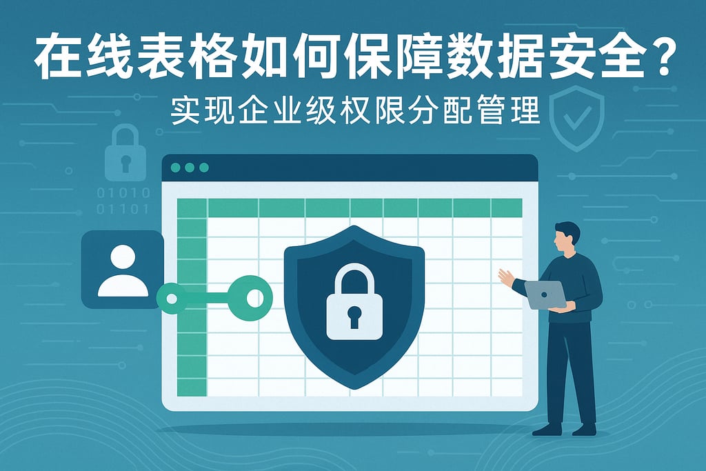 在线表格如何保障数据安全？实现企业级权限分配管理