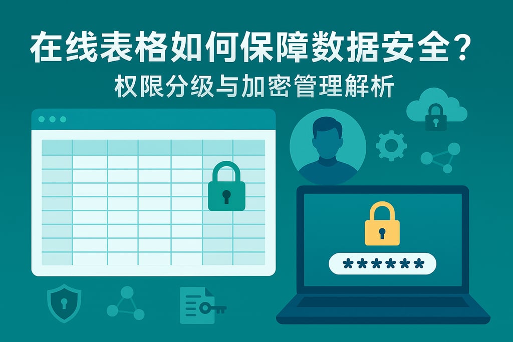 在线表格如何保障数据安全？权限分级与加密管理解析