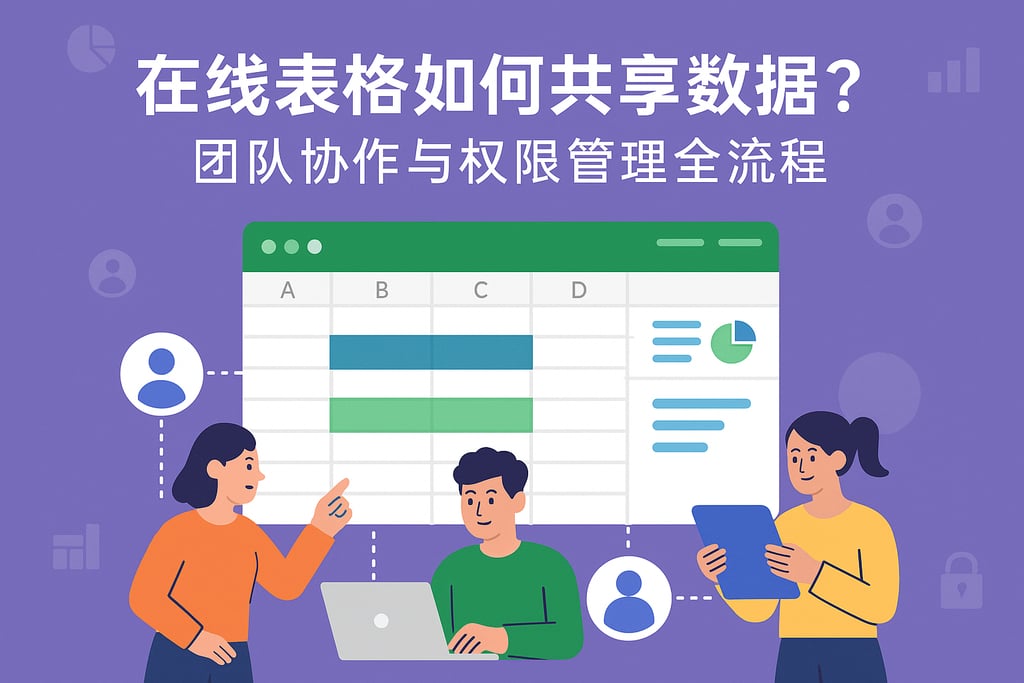 在线表格如何共享数据？团队协作与权限管理全流程