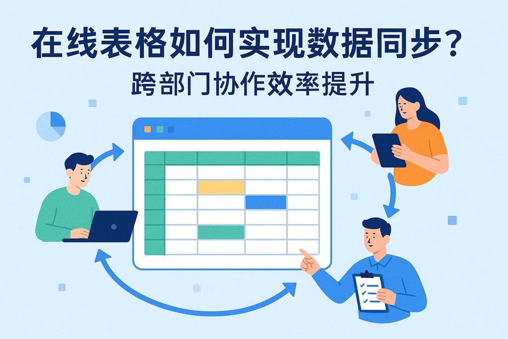 在线表格如何实现数据同步？跨部门协作效率提升