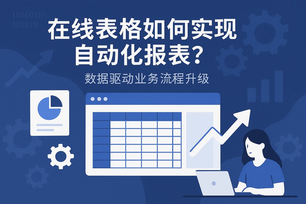 在线表格如何实现自动化报表？数据驱动业务流程升级