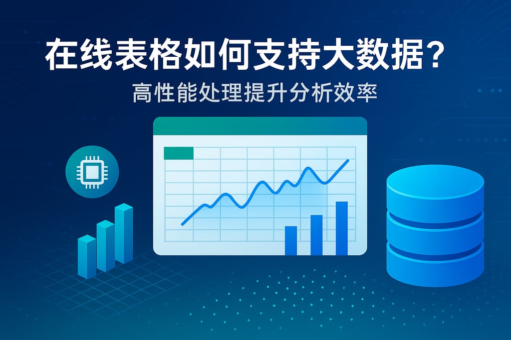 在线表格如何支持大数据？高性能处理提升分析效率