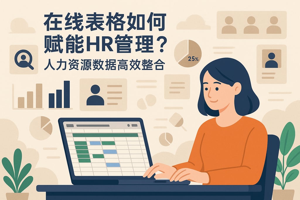 在线表格如何赋能HR管理？人力资源数据高效整合