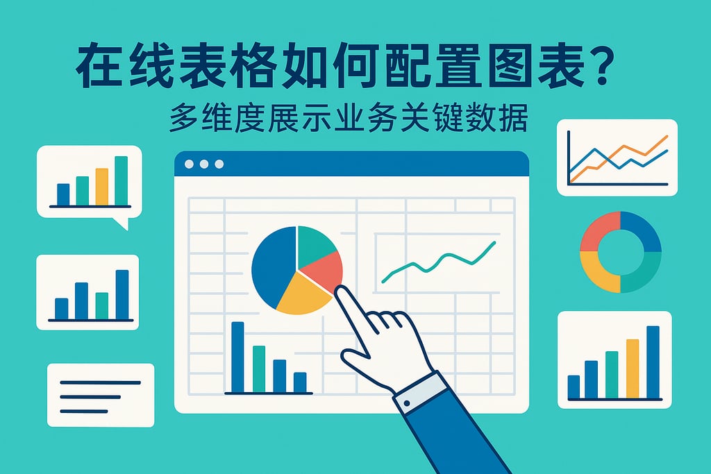 在线表格如何配置图表？多维度展示业务关键数据