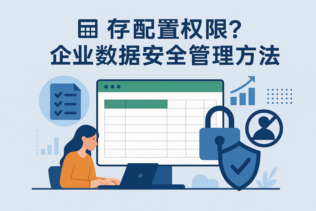 在线表格如何配置权限？企业数据安全管理方法