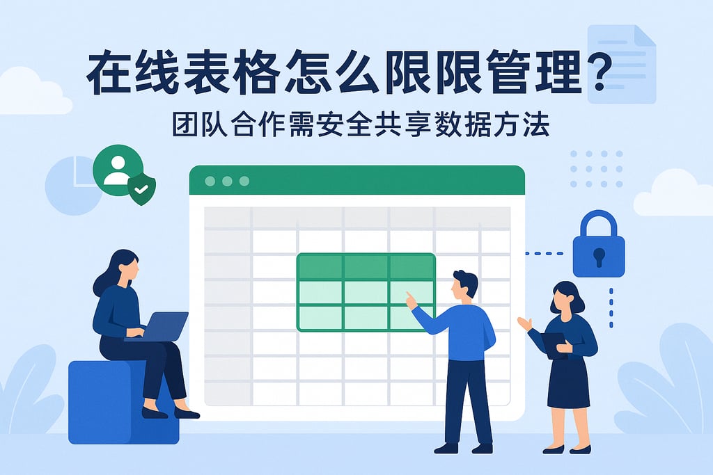 在线表格怎么权限管理？团队协作安全共享数据的方法
