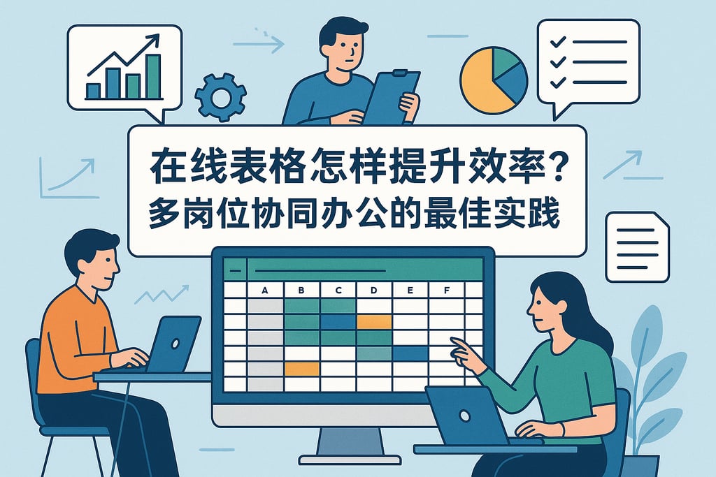 在线表格怎样提升效率？多岗位协同办公的最佳实践