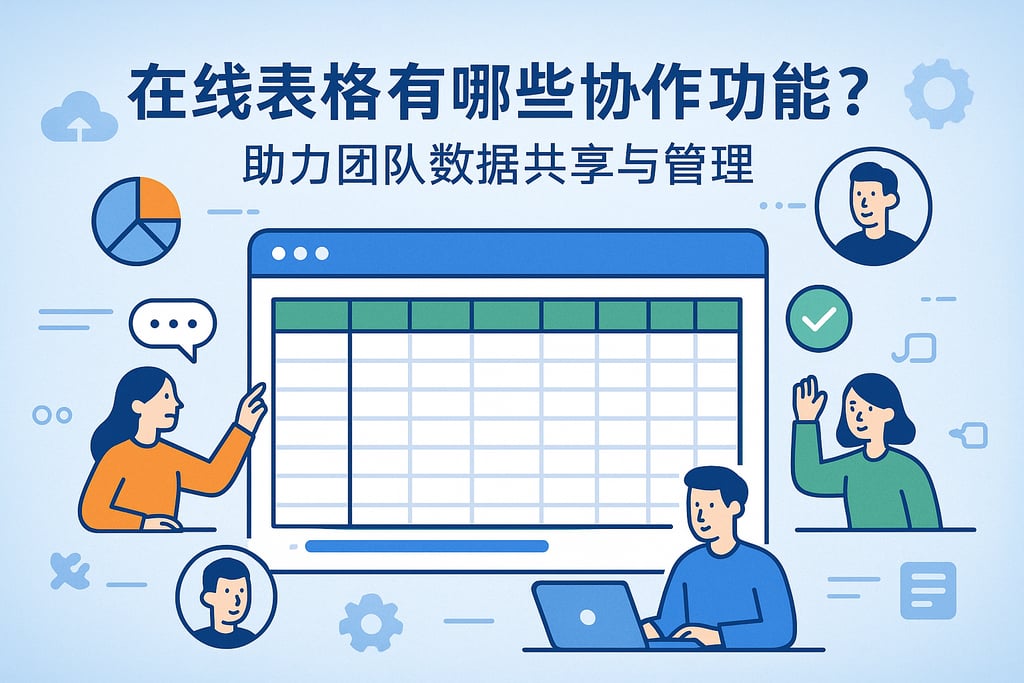 在线表格有哪些协作功能？助力团队数据共享与管理