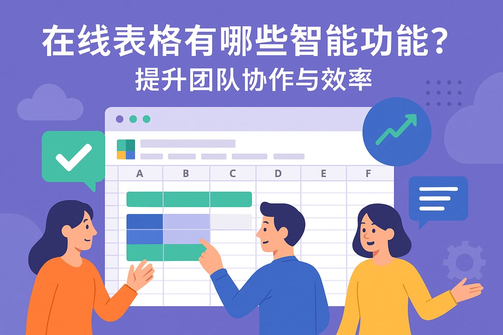 在线表格有哪些智能功能？提升团队协作与效率