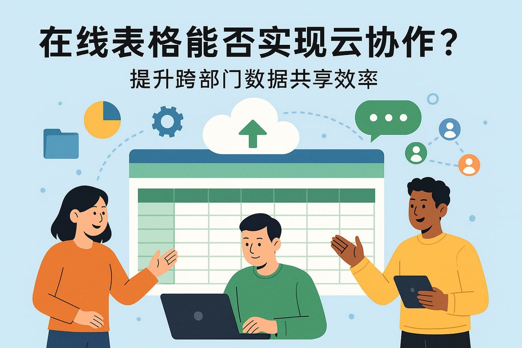 在线表格能否实现云协作？提升跨部门数据共享效率