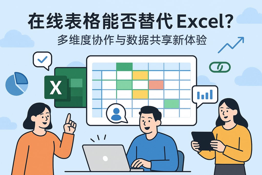 在线表格能否替代Excel？多维度协作与数据共享新体验