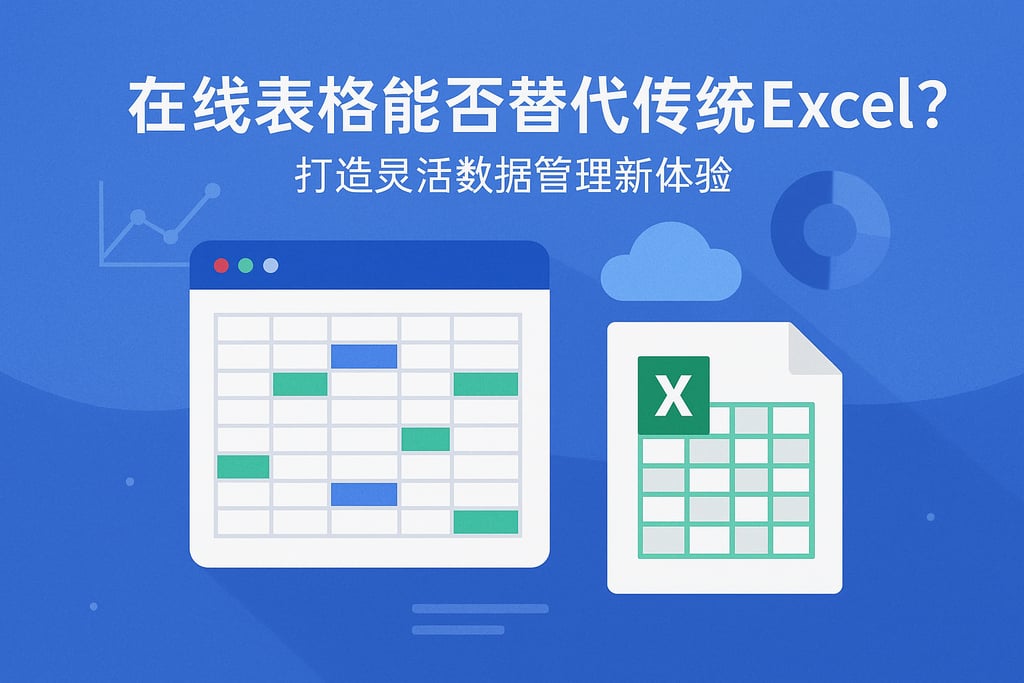 在线表格能否替代传统Excel？打造灵活数据管理新体验