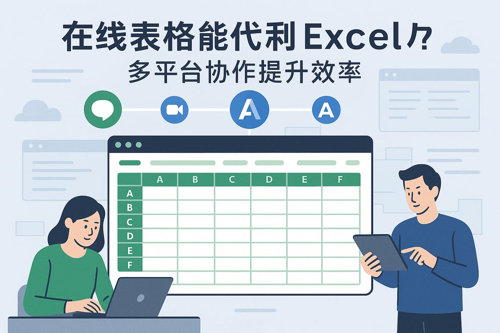 在线表格能替代Excel吗？多平台协作提升效率
