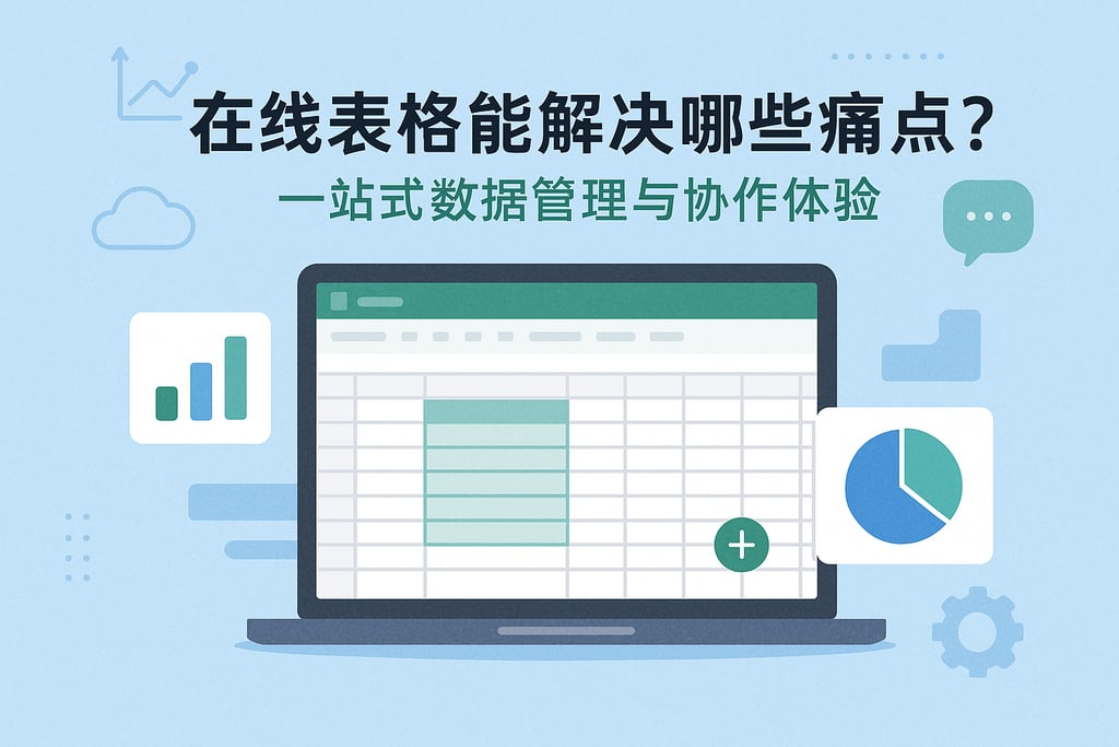 在线表格能解决哪些痛点？一站式数据管理与协作体验
