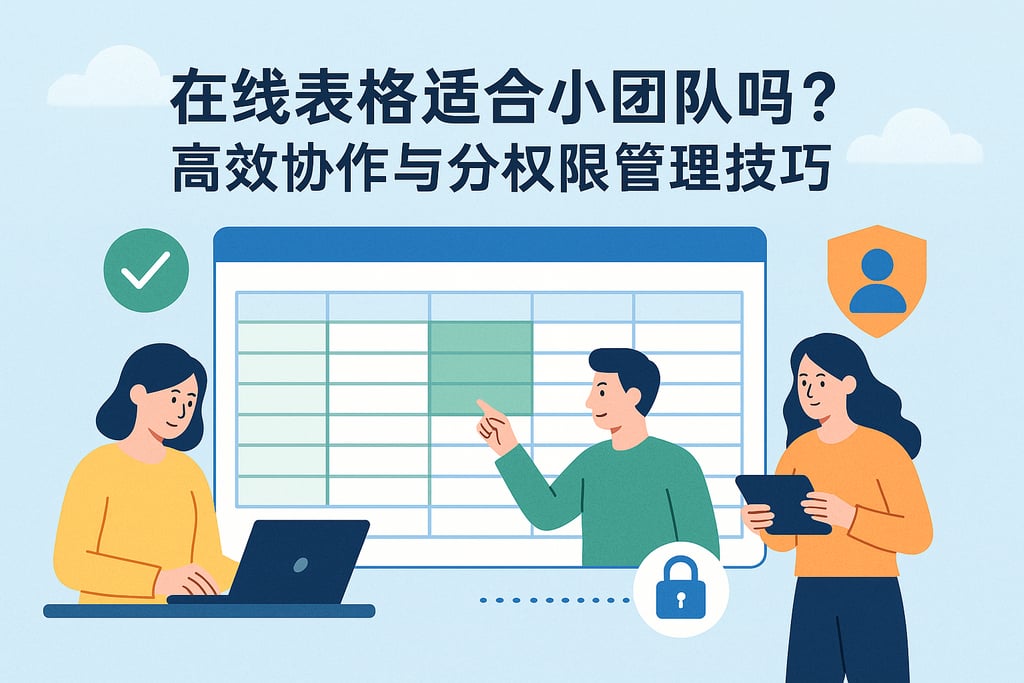 在线表格适合小团队吗？高效协作与分权限管理技巧