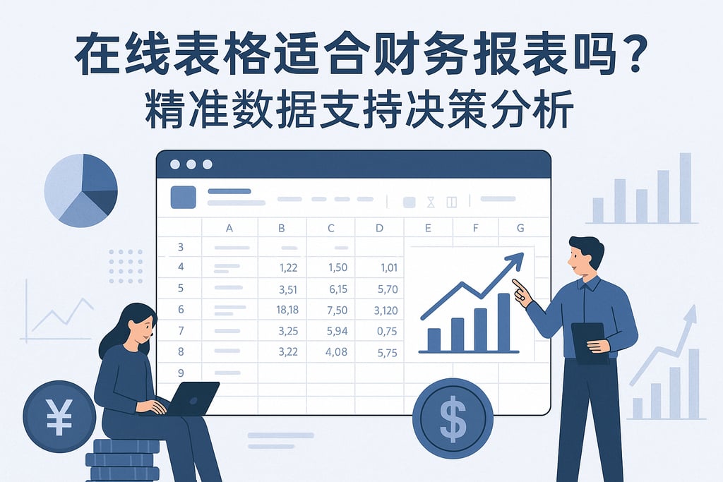 在线表格适合财务报表吗？精准数据支持决策分析