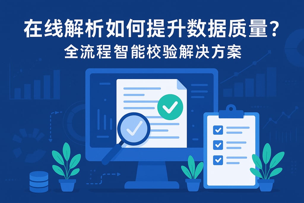 在线解析如何提升数据质量？全流程智能校验解决方案