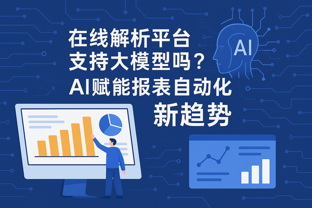 在线解析平台支持大模型吗？AI赋能报表自动化新趋势