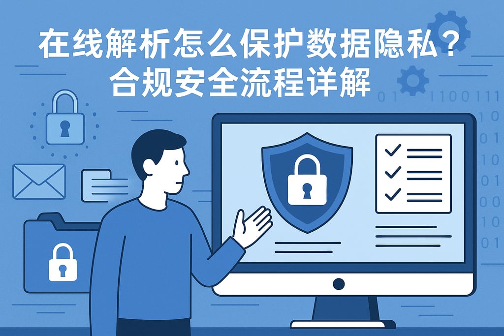 在线解析怎么保护数据隐私？合规安全流程详解