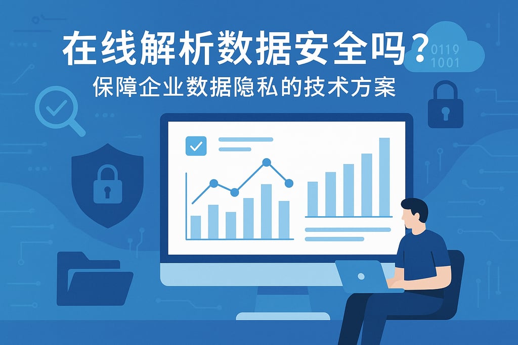 在线解析数据安全吗？保障企业数据隐私的技术方案