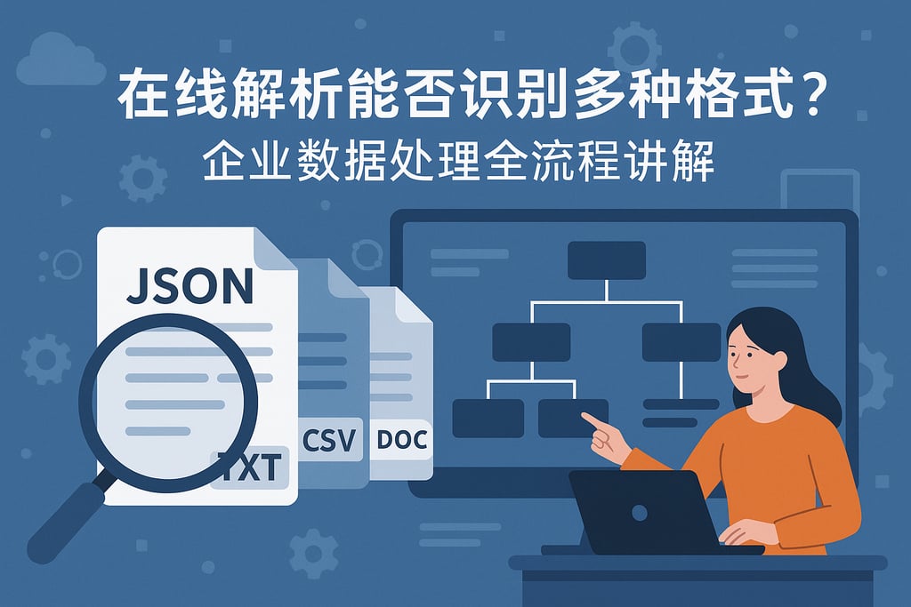 在线解析能否识别多种格式？企业数据处理全流程讲解