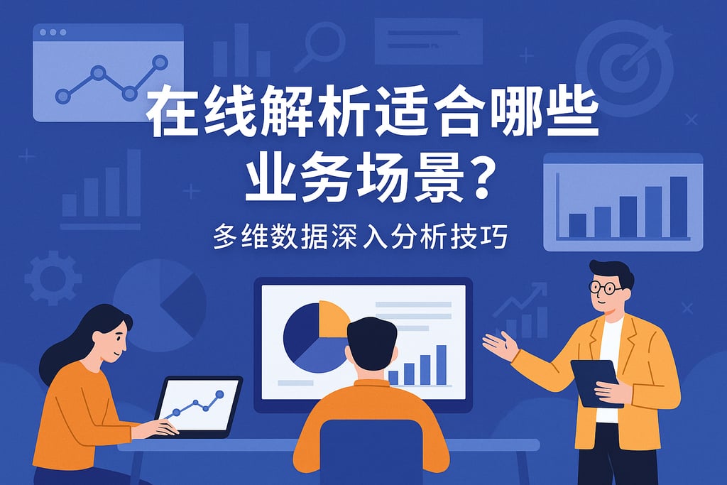 在线解析适合哪些业务场景？多维数据深入分析技巧