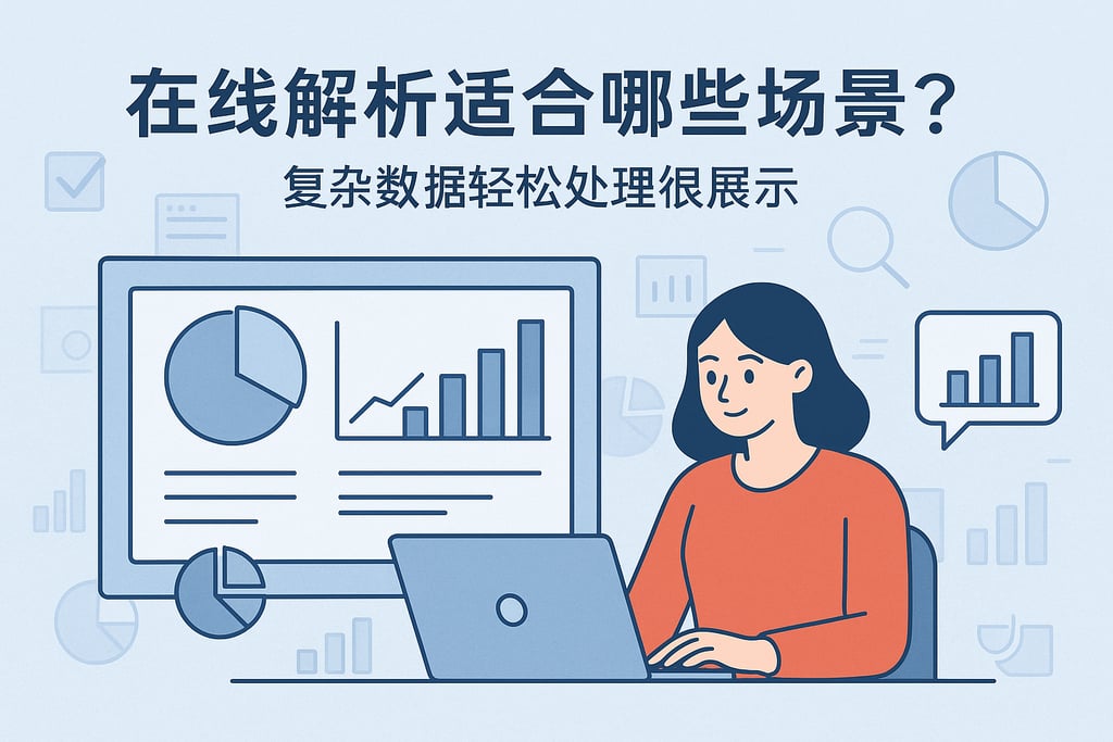 在线解析适合哪些场景？复杂数据轻松处理展示