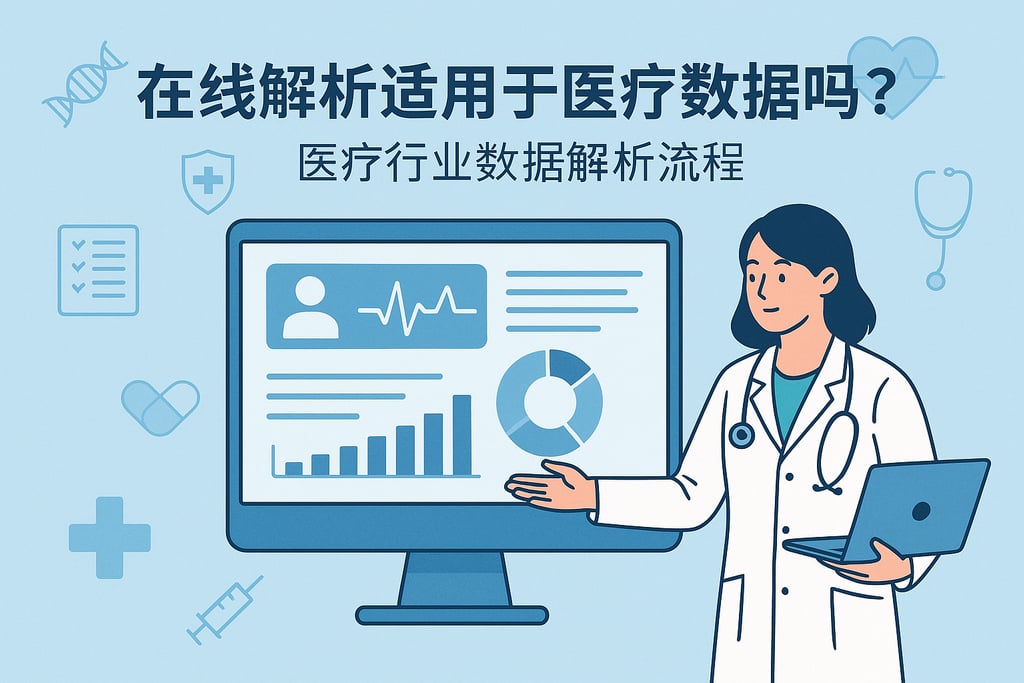 在线解析适用于医疗数据吗？医疗行业数据解析流程
