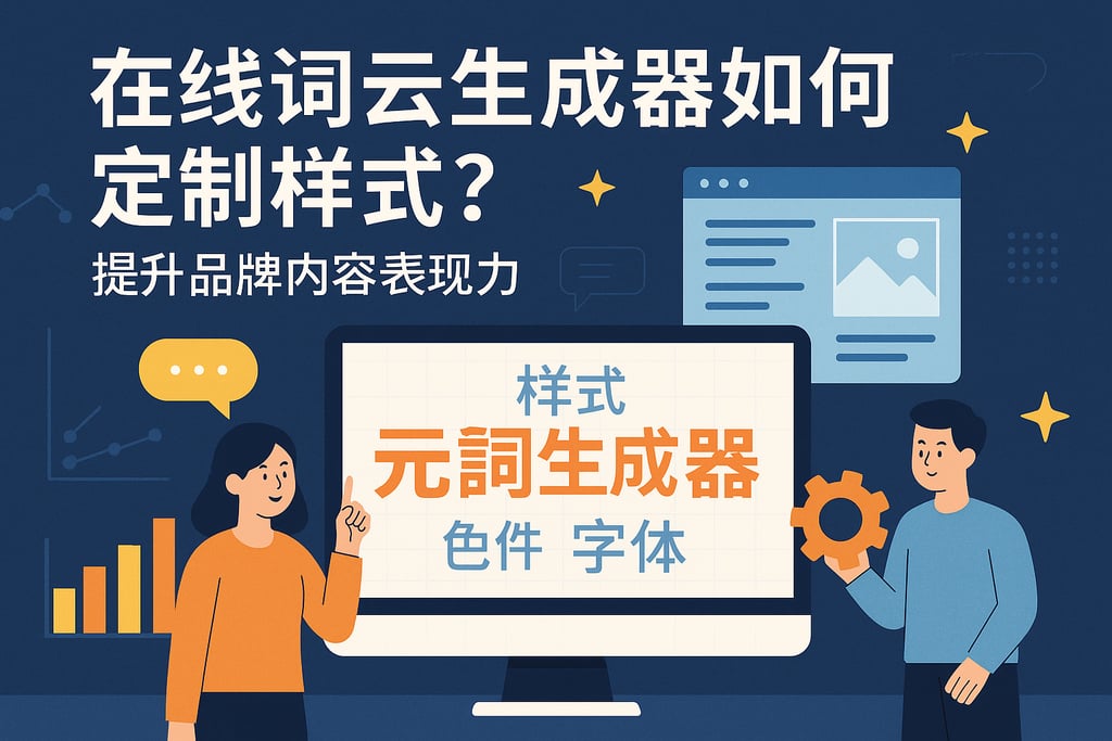 在线词云生成器如何定制样式？提升品牌内容表现力