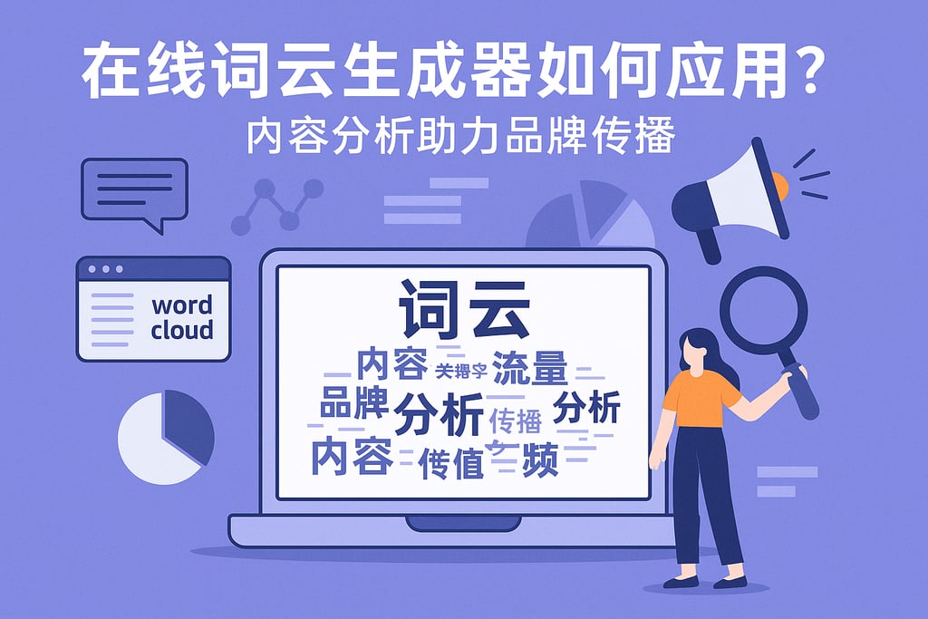 在线词云生成器如何应用？内容分析助力品牌传播