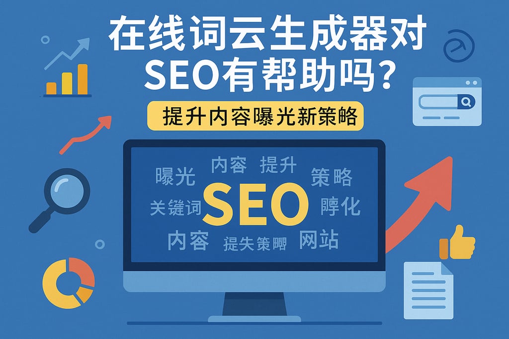 在线词云生成器对SEO有帮助吗？提升内容曝光新策略
